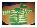 Babyjacke mit Mütze Babyjacke mit Mütze