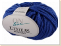 ONline Linie 55 Montego, Merino Schurwolle in Superwash Qualität.